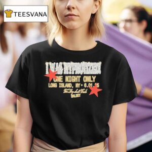 Halsey I Was Hypnotized One Night Only Long Island Ny My Last Trick T Shirt