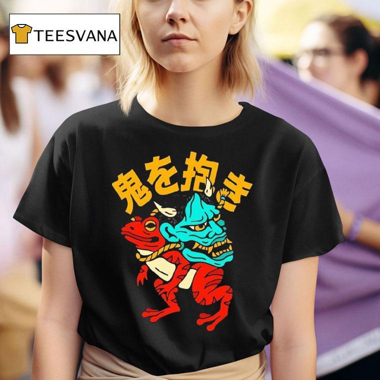 Hannya Frog T Shirt