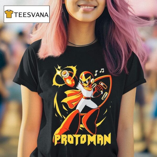Heavy Metal Proto Man T Shirt