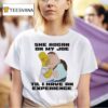 Homer Simpson Peter Griffin She Rogan On My Joe Til I Have An Experience The Simpson Cartoon T Shirt