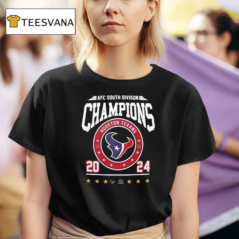 Houston Texans Afc South Division Champions T Shirt