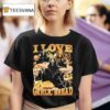 I Love Garlic Bread Grim Reaper T Shirt