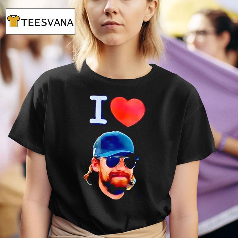 I Love Ryan Blaney T Shirt