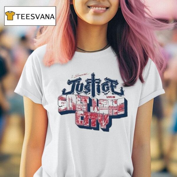 I Survived Justice Live In Salt Lake City T Shirt