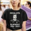 In Memory Of Diogo Jota Rip Liverpool T Shirt