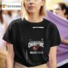Indiana Fever Now You Know Wnba Commissioner Cup Champions Congrats Fever T Shirt