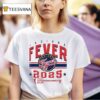 Indiana Fever Wnba Commissioner S Cup T Shirt