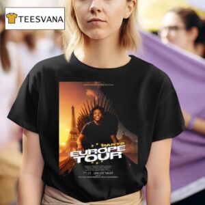 Ishowspeed Presents Europe Tour Part Tour Stops Live On Youtube July T Shirt