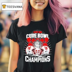 Jacksonville State Gamecocks Staff Dna Cure Bowl Champions Helme T Shirt