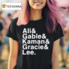 Jacob Bannon Ali Gable Kaman Gracie Lee T Shirt