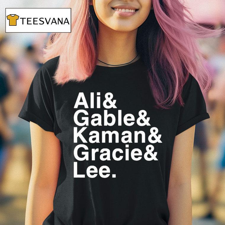 Jacob Bannon Ali Gable Kaman Gracie Lee T Shirt