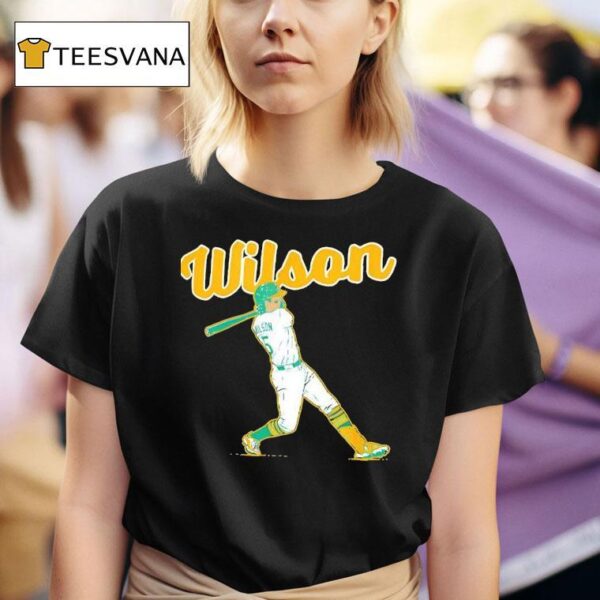 Jacob Wilson Oakland Athletics Baseball T Shirt