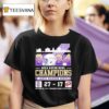 James Madison Dukes Boca Raton Bowl Champs Cheers T Shirt