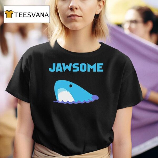Jawsome Shark Parody T Shirt