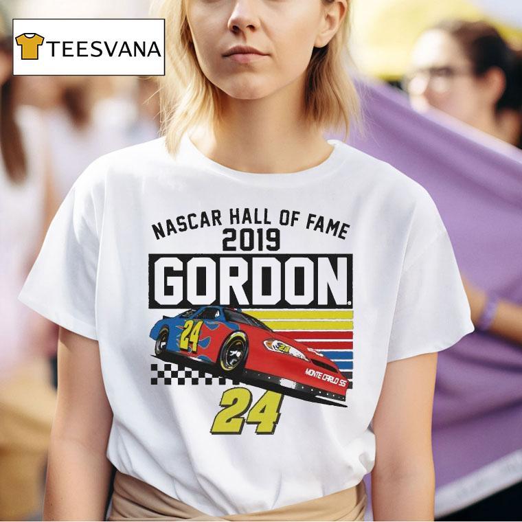 Jeff Gordon Hall Of Fame Hendrick Motorsports Nascar T Shirt