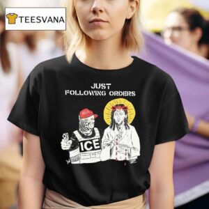 Jesus Just Following Orders Maga Ice T Shirt