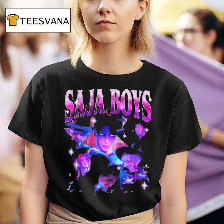 Jinu Leader Kpop Demon Hunters Saja Boy Movie T Shirt