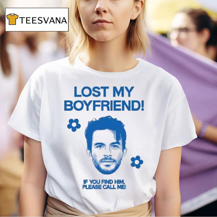 Jonathan Bailey Lost My Boyfriend If You Find Him Please Call Me T Shirt