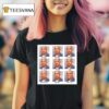 Jordan Mailata Jalen Hurts Happy Sleepy Excited Confused Angry Sad T Shirt