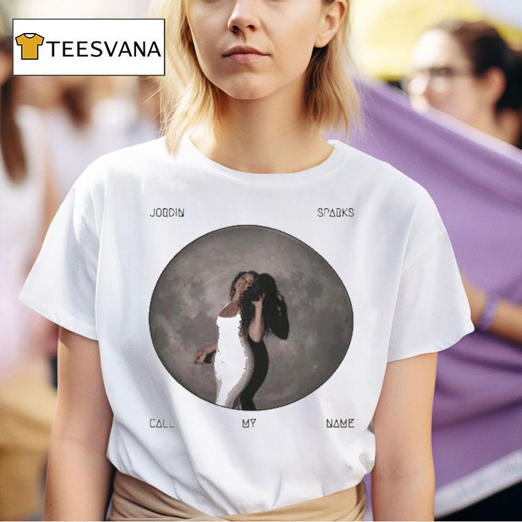 Jordin Sparks Call My Name Full Moon T Shirt