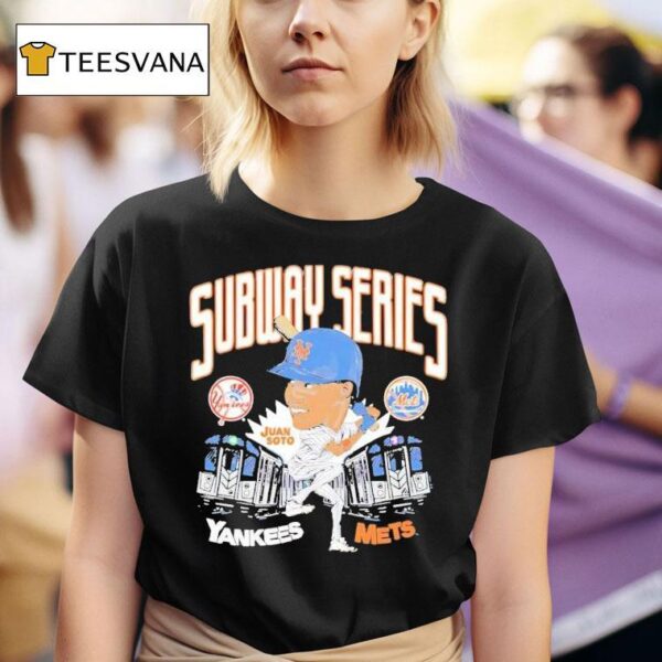Juan Soto New York Mets Subway Series T Shirt