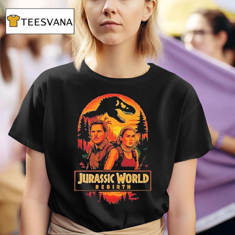 Jurassic World Rebirth The Movie T Shirt