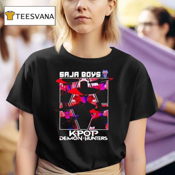 K Pop Demon Hunters Saja Boys Team T Shirt