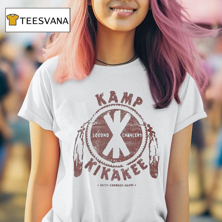 Kamp Kikakee Second Chancers Faith Courage Kerry T Shirt