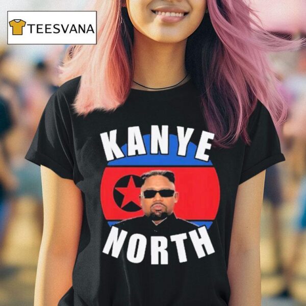 Kanye West X Kim Jong Un North Carolina T Shirt