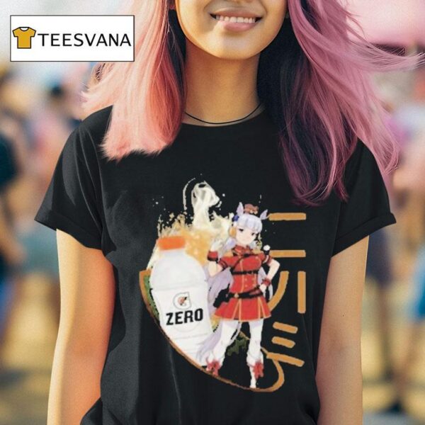 Keanu Reeves Anime Uma Musume Gatorade Zero T Shirt
