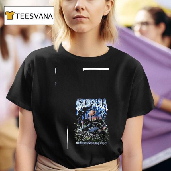 Kendrick Lamar Grand National Tour Sza Roster City Skyline T Shirt