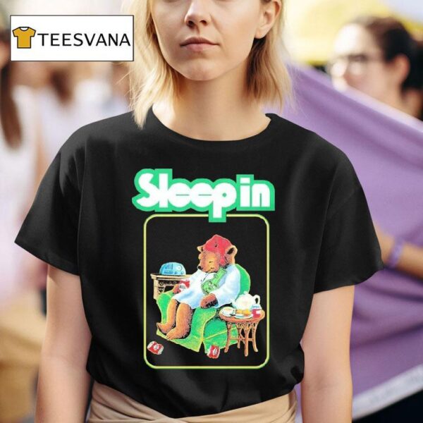 King Volume Sleep In Bear T Shirt
