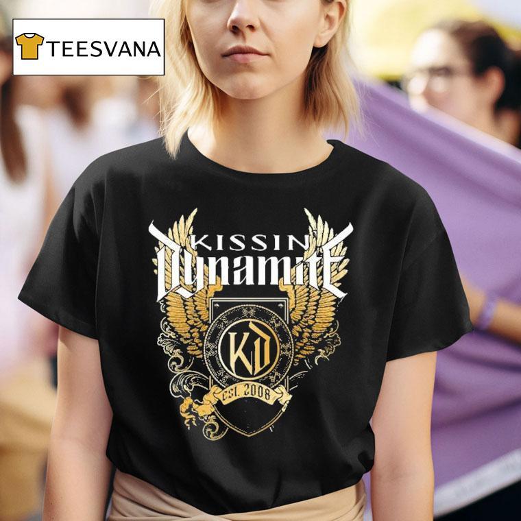 Kissin Dynamite Years Of Stadium Rock Est T Shirt