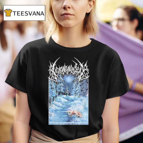 Kommodus Wreath Of Bleeding Snowfall T Shirt