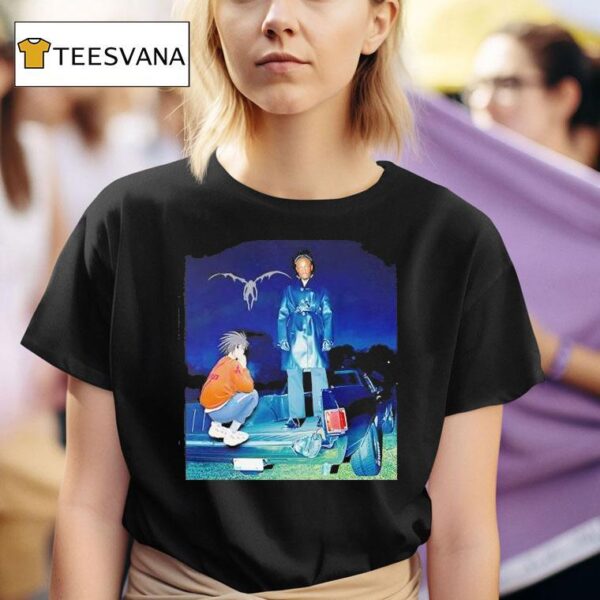 L Death Note X Metro Boomin Heroes And Villains T Shirt