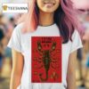 La Lom Southern Europe Tour Shows Scorpion T Shirt