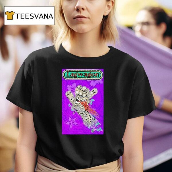 Lagwagon European Summer Tour Hand T Shirt