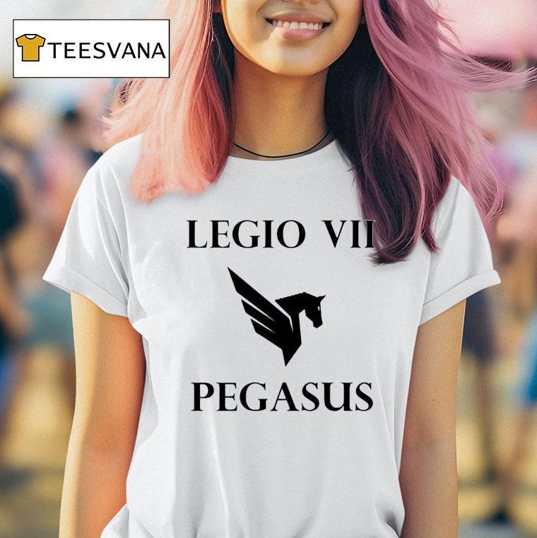 Legio Vii Pegasus Logo T Shirt