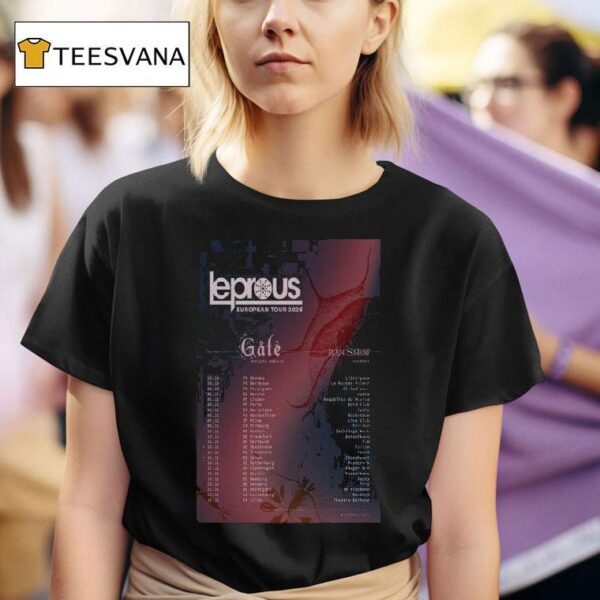 Leprous European Tour T Shirt