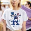 Los Angeles Dodgers X Hololive En Night Waifu Mlb T Shirt