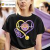 Lsu Tigers Caring Hearts Nurses Stethoscope T Shirt