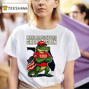 Make Alligators Great Again Funny Florida Gator Political Parody T Shirt