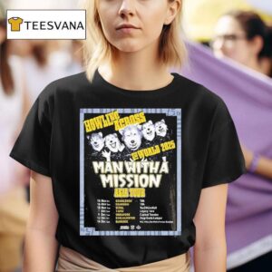Man With A Mission Howling Across The World Asia Tour Dates And Locations T Shirt