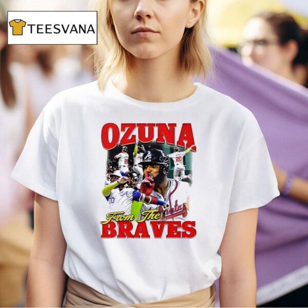 Marcell Ozuna From The Atlanta Braves T Shirt