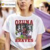 Marcell Ozuna From The Braves Baseball T Shirt