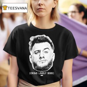 Mark Briscoe Mjf Crowd Loudly Boos Face Head T Shirt