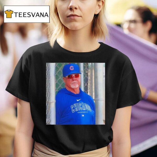 Mark Mcgwire Wearing Chicago Cubs Baseball Photo T Shirt