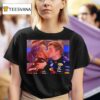 Max Verstappen Kissing Lewis Hamilton Photo T Shirt