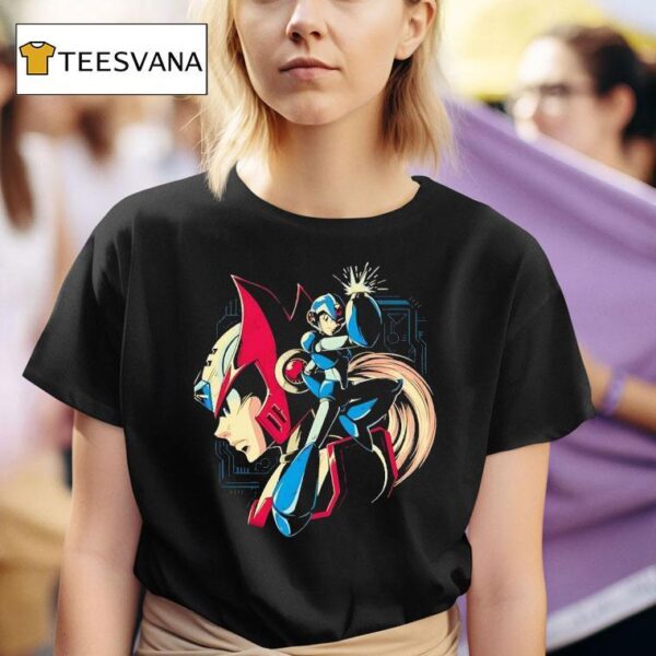 Mega Man Zero Brothers In Arm Cannons T Shirt