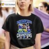 Memphis Tigers Celebration Football Frisco Bowl Champions T Shirt
